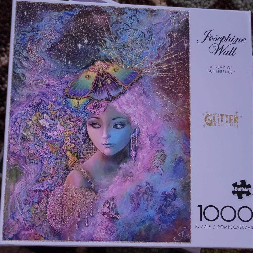 New in box glitter edition 1000 piece puzzle
